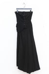 Marc le bihan half jacketless shoulder strap dress 2145 black